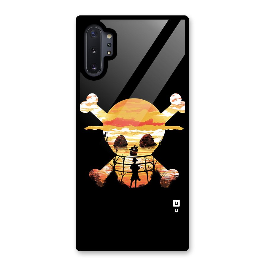 Minimal One Piece Glass Back Case for Galaxy Note 10 Plus