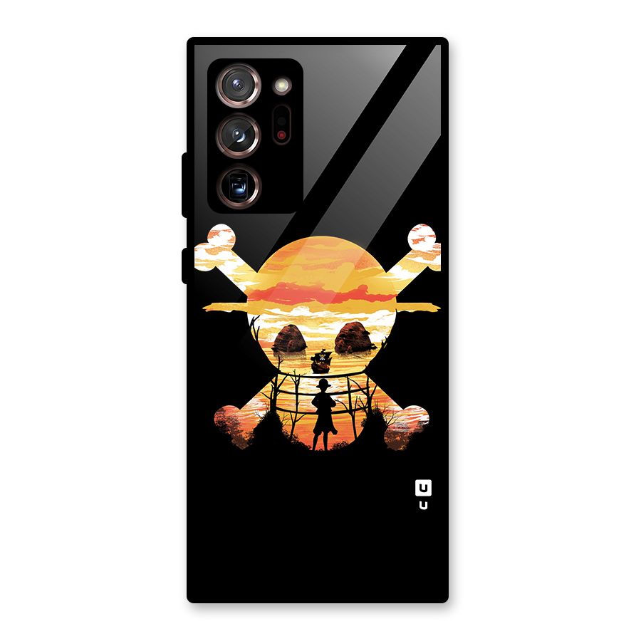 Minimal One Piece Glass Back Case for Galaxy Note 20 Ultra