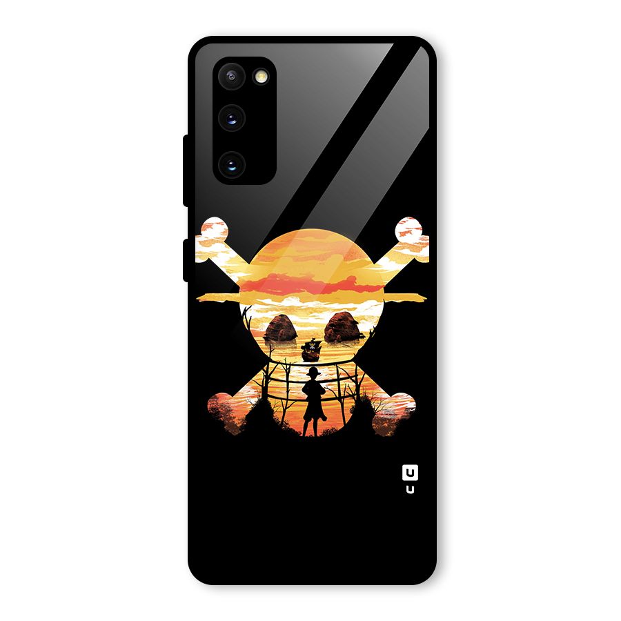 Minimal One Piece Glass Back Case for Galaxy S20 FE 5G