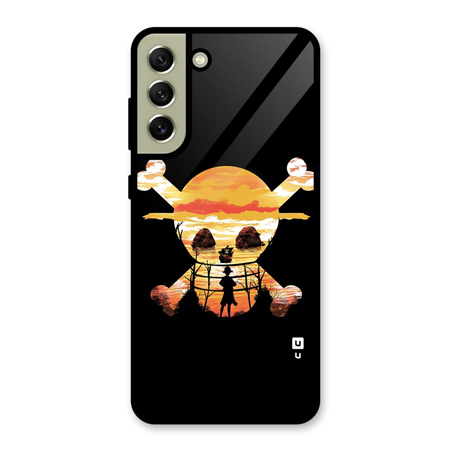 Minimal One Piece Glass Back Case for Galaxy S21 FE 5G