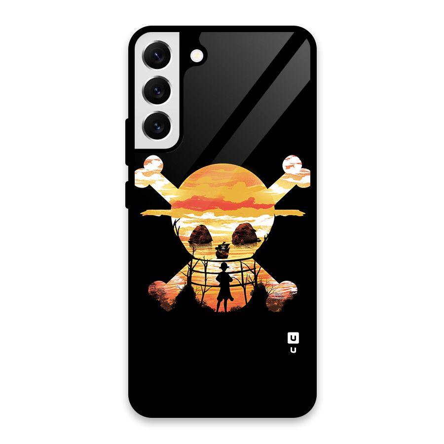 Minimal One Piece Glass Back Case for Galaxy S22 Plus 5G