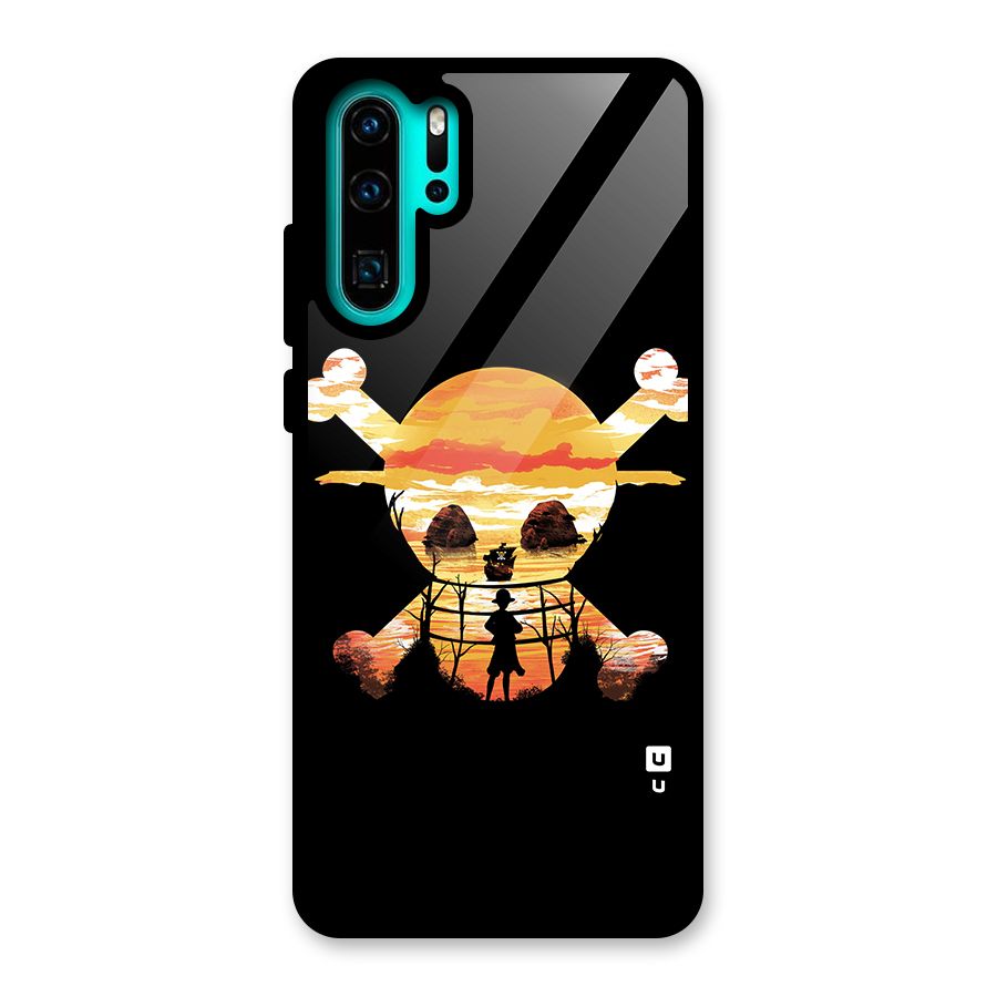 Minimal One Piece Glass Back Case for Huawei P30 Pro
