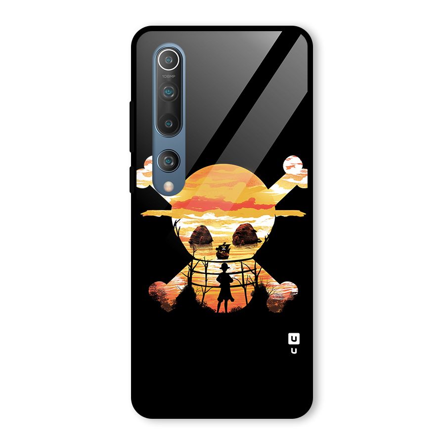 Minimal One Piece Glass Back Case for Mi 10