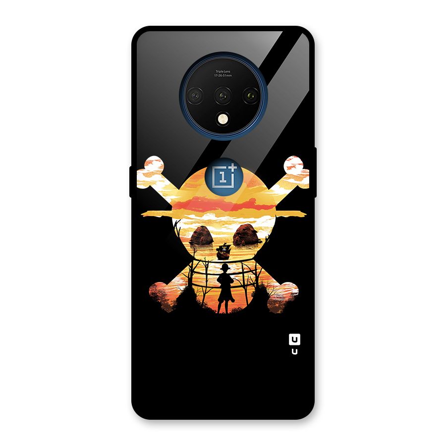 Minimal One Piece Glass Back Case for OnePlus 7T