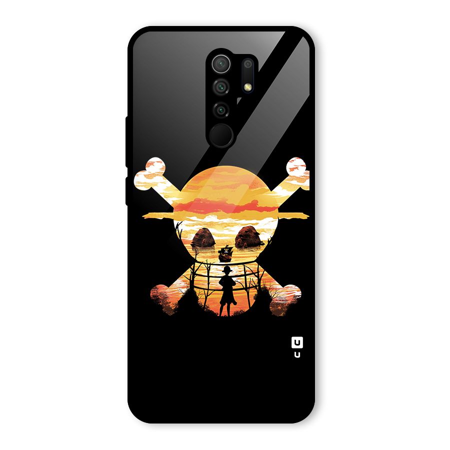 Minimal One Piece Glass Back Case for Poco M2
