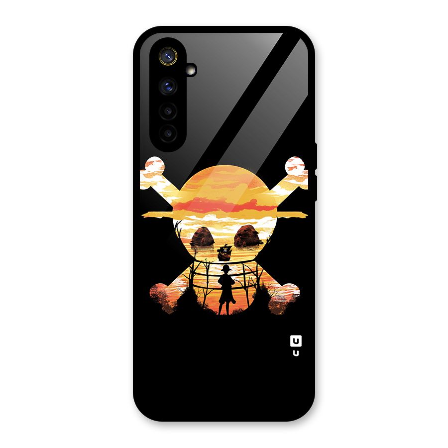 Minimal One Piece Glass Back Case for Realme 6