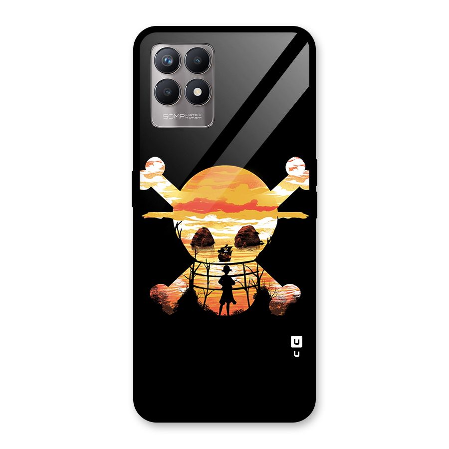 Minimal One Piece Glass Back Case for Realme 8i