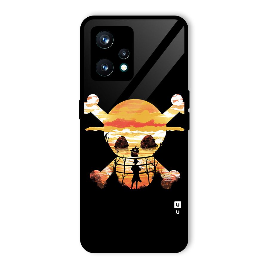 Minimal One Piece Glass Back Case for Realme 9