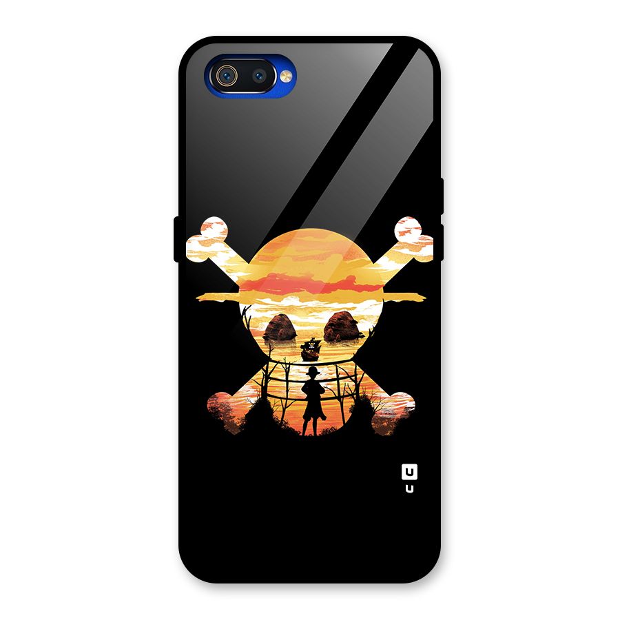 Minimal One Piece Glass Back Case for Realme C2
