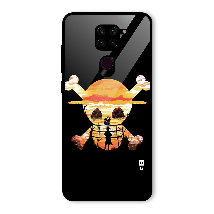 Minimal One Piece Glass Back Case for Redmi Note 9