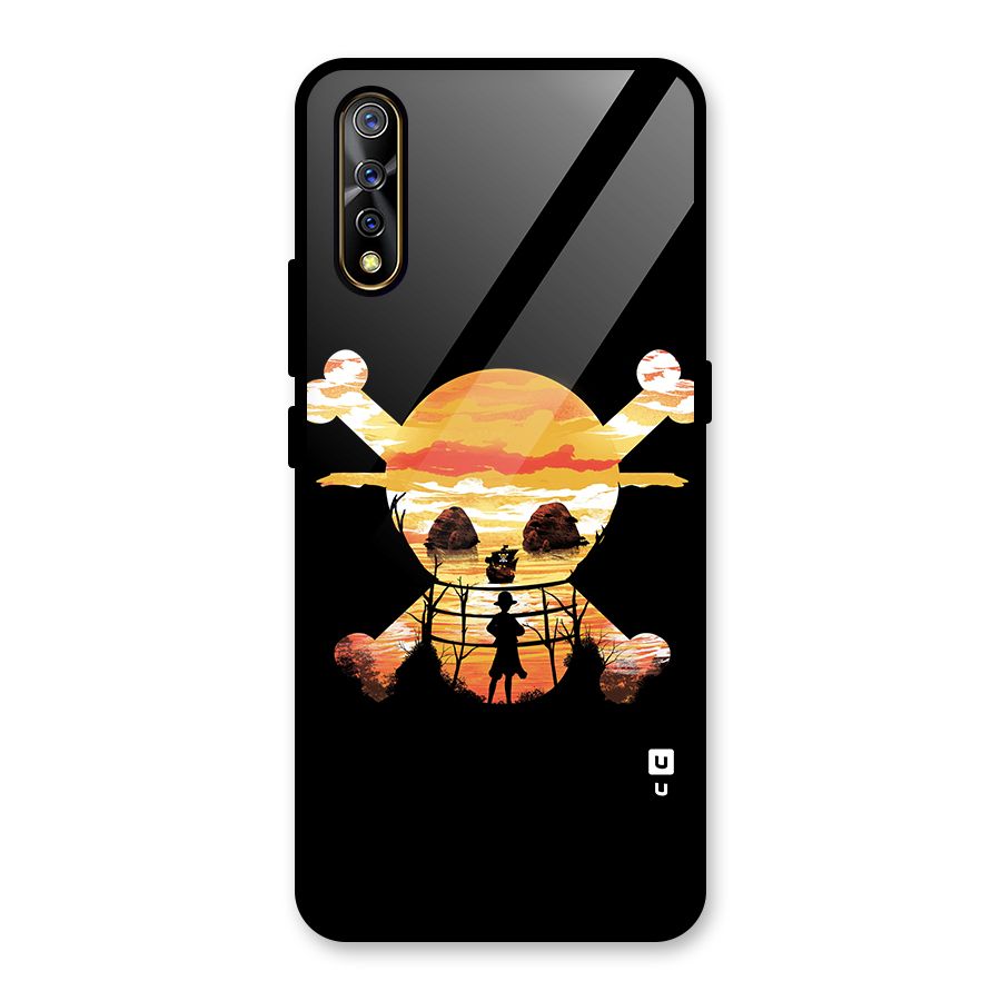 Minimal One Piece Glass Back Case for Vivo S1