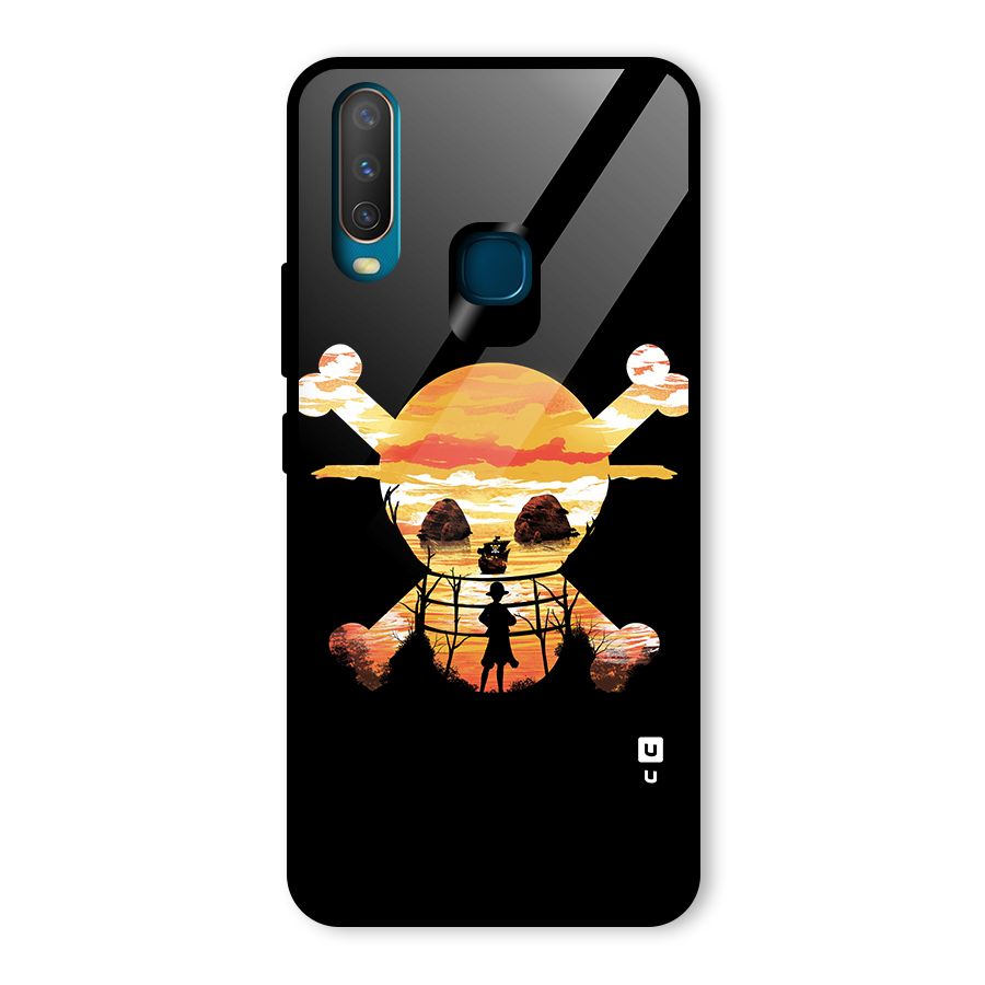 Minimal One Piece Glass Back Case for Vivo U10
