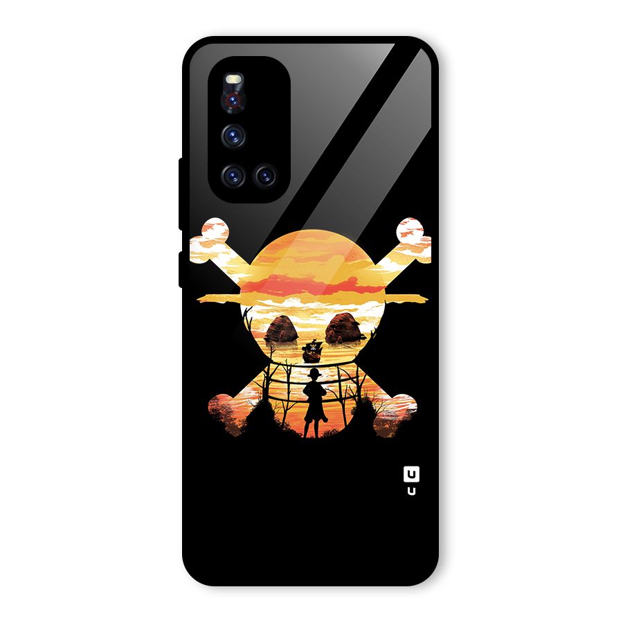Minimal One Piece Glass Back Case for Vivo V19