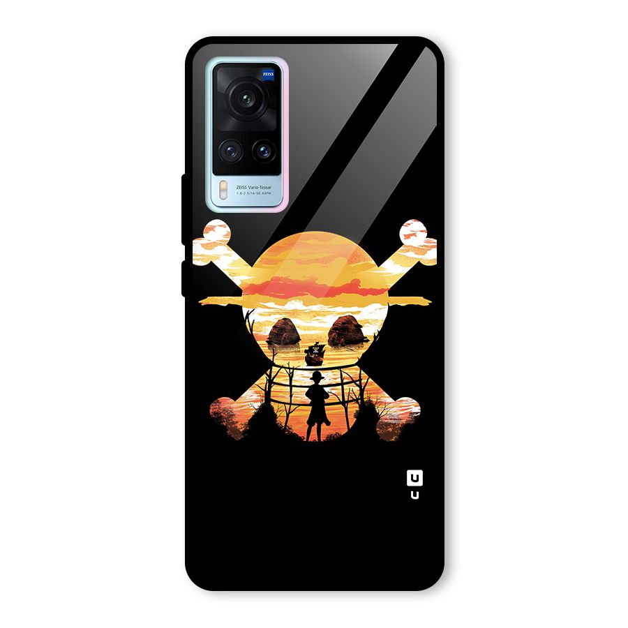 Minimal One Piece Glass Back Case for Vivo X60