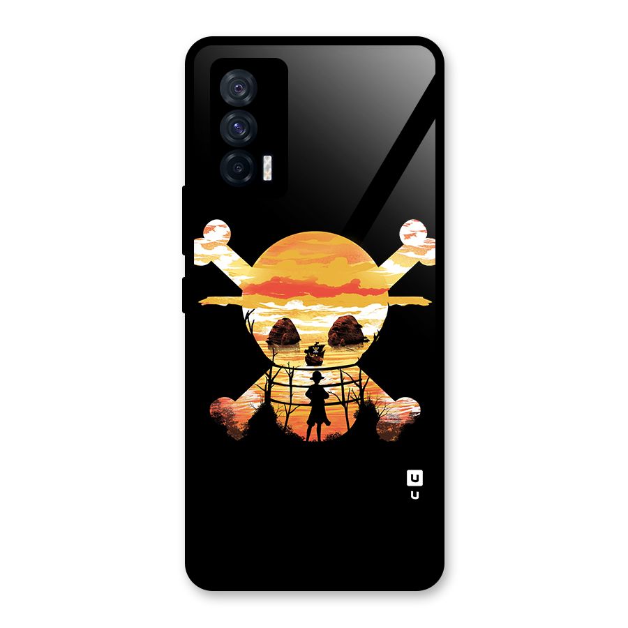 Minimal One Piece Glass Back Case for Vivo iQOO 7 5G