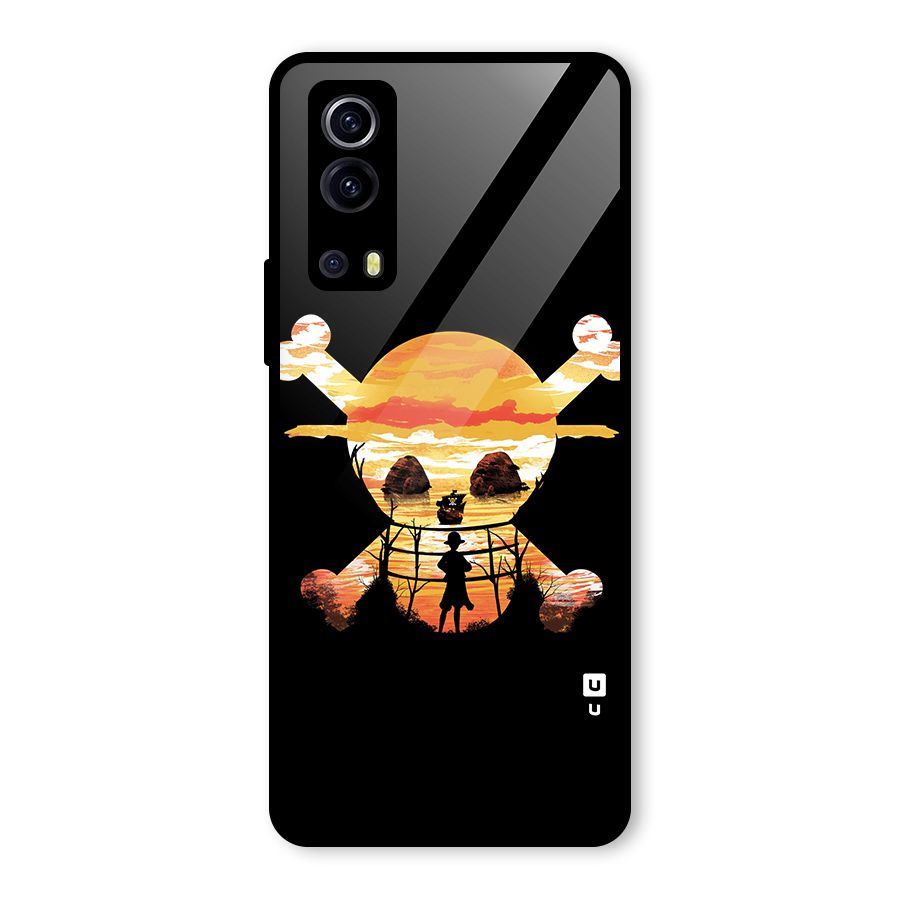 Minimal One Piece Glass Back Case for Vivo iQOO Z3