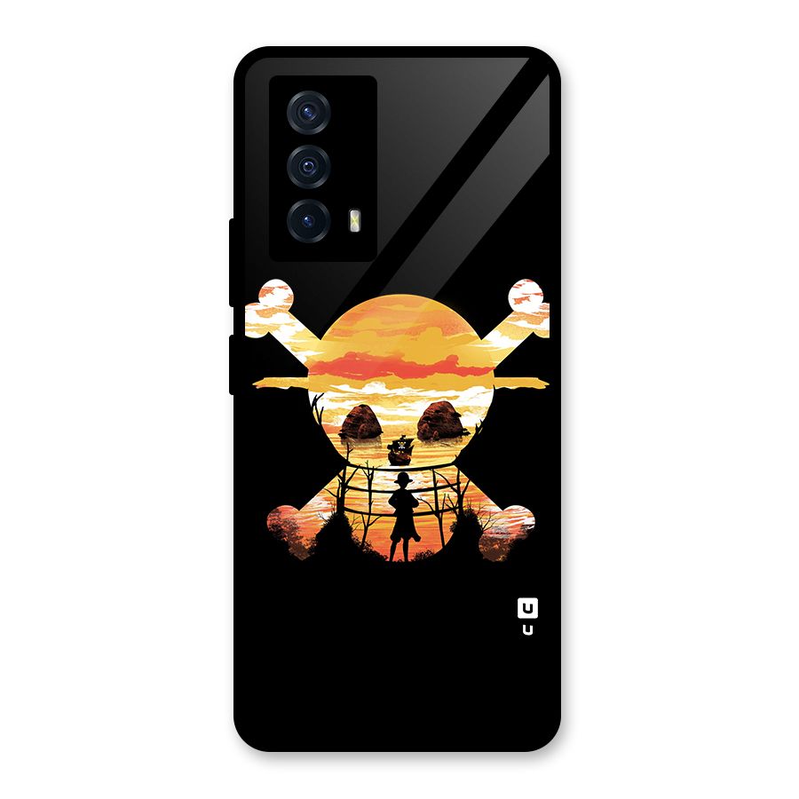 Minimal One Piece Glass Back Case for Vivo iQOO Z5
