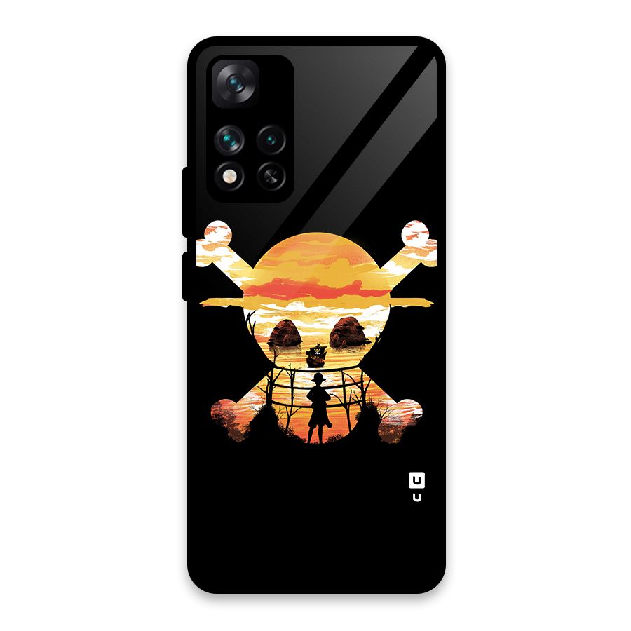 Minimal One Piece Glass Back Case for Xiaomi 11i HyperCharge 5G