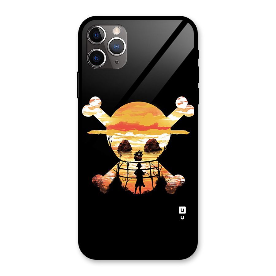 Minimal One Piece Glass Back Case for iPhone 11 Pro Max