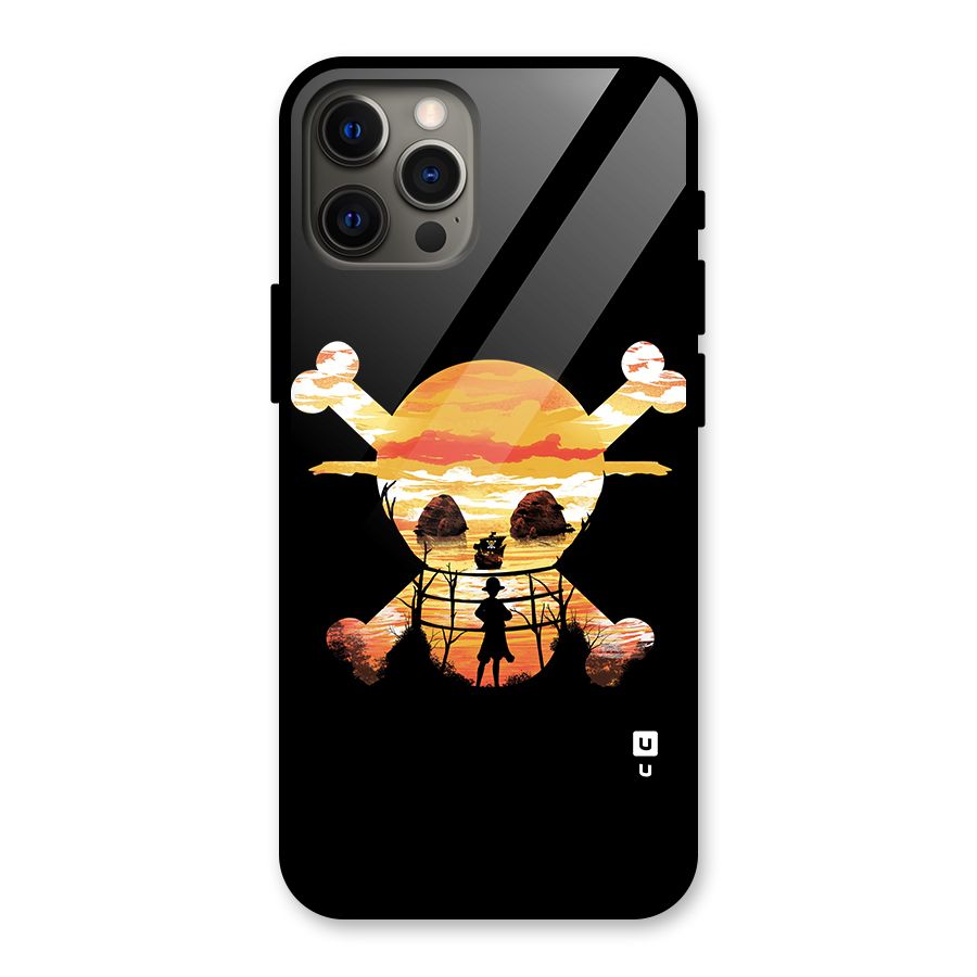 Minimal One Piece Glass Back Case for iPhone 12 Pro Max