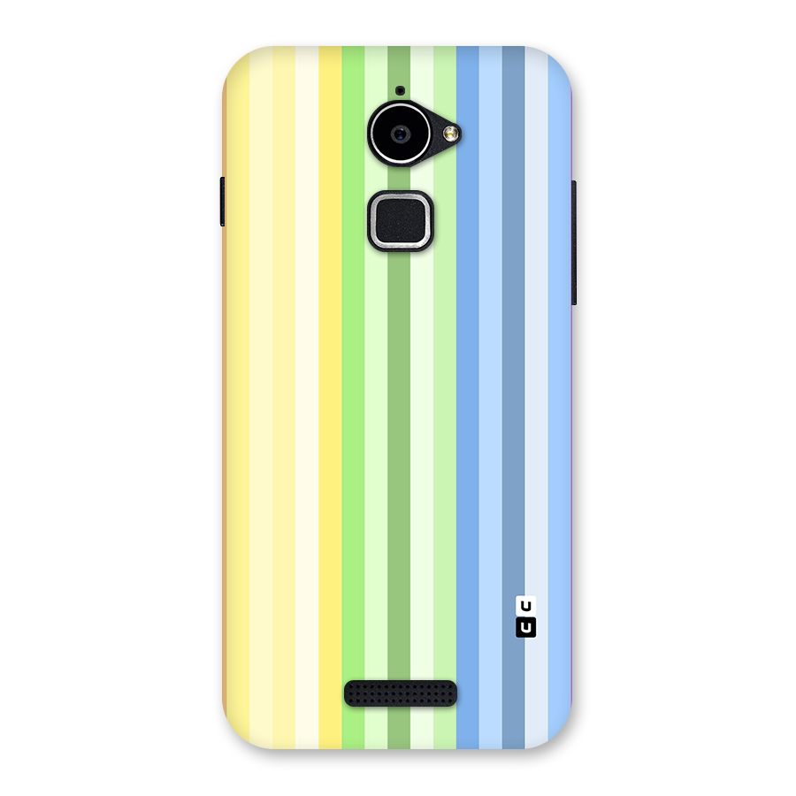 Minimal Pastel Shades Stripes Back Case for Coolpad Note 3 Lite