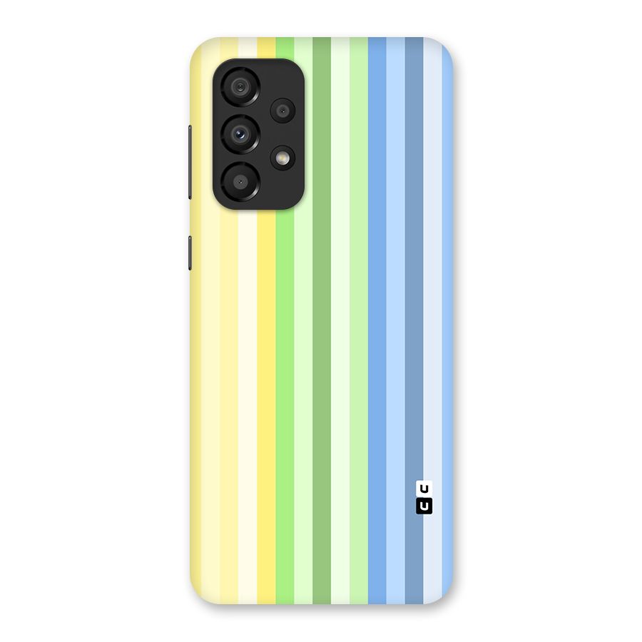Minimal Pastel Shades Stripes Back Case for Galaxy A33 5G