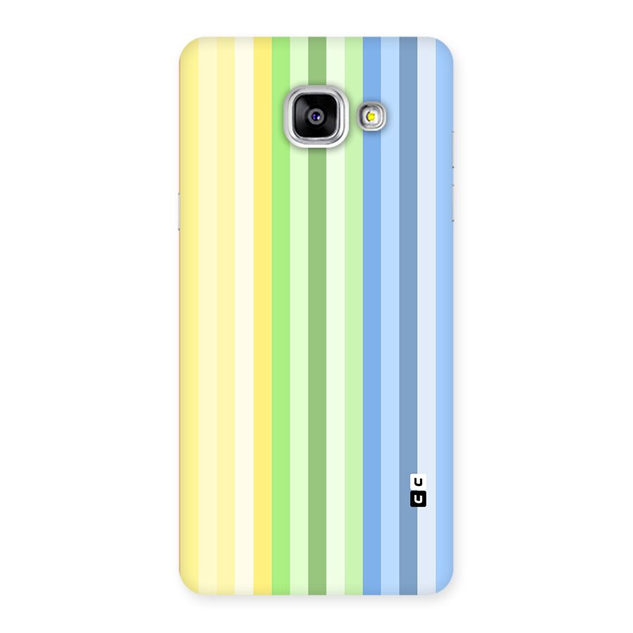Minimal Pastel Shades Stripes Back Case for Galaxy A5 (2016)