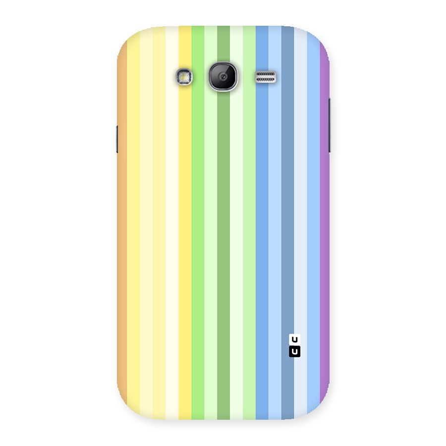 Minimal Pastel Shades Stripes Back Case for Galaxy Grand Neo