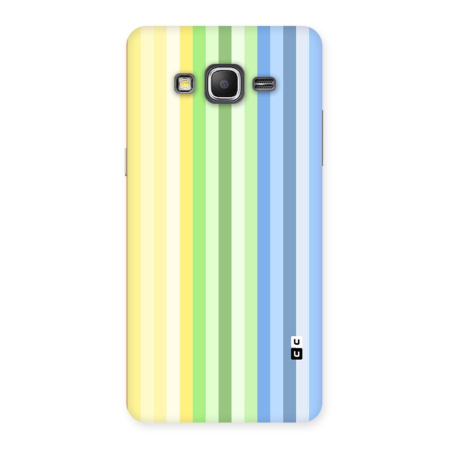 Minimal Pastel Shades Stripes Back Case for Galaxy Grand Prime