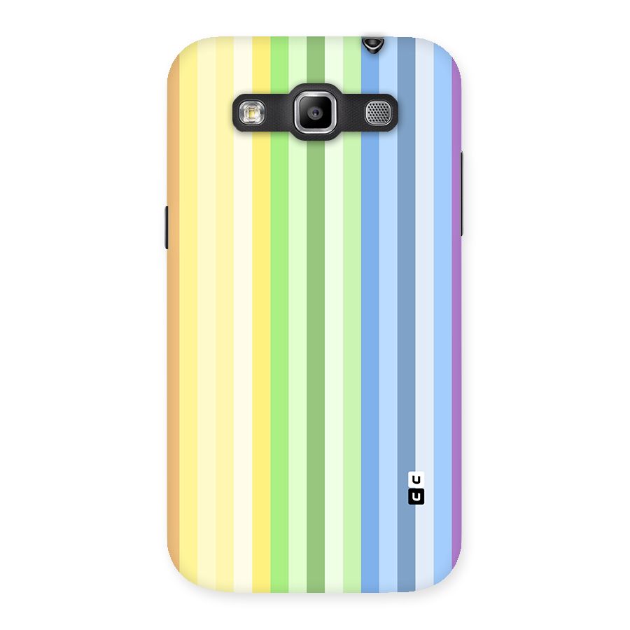 Minimal Pastel Shades Stripes Back Case for Galaxy Grand Quattro