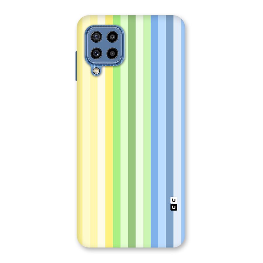 Minimal Pastel Shades Stripes Back Case for Galaxy M32