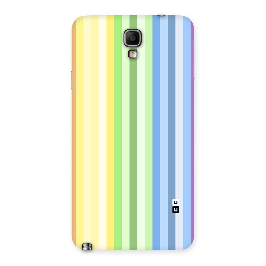 Minimal Pastel Shades Stripes Back Case for Galaxy Note 3 Neo