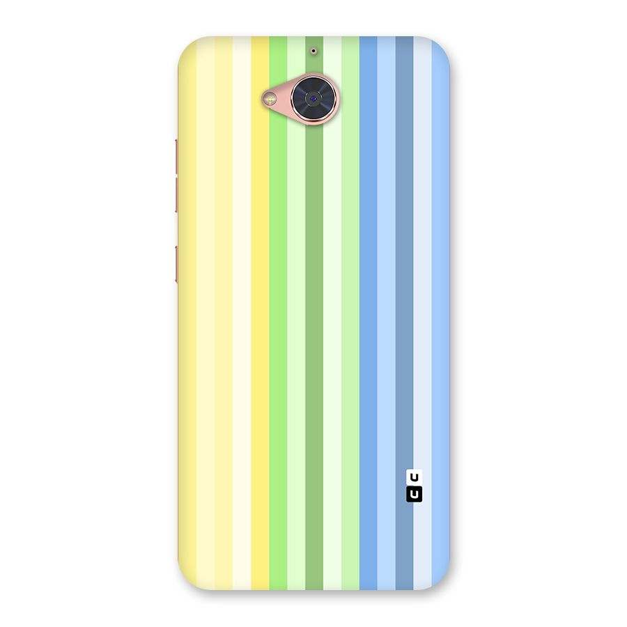 Minimal Pastel Shades Stripes Back Case for Gionee S6 Pro