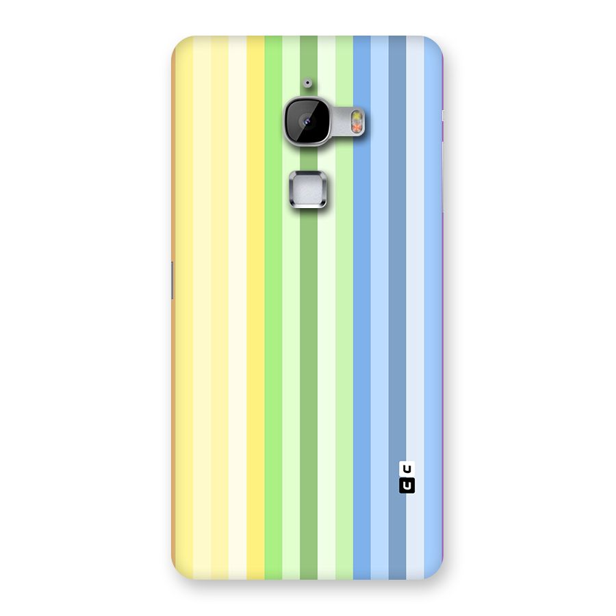 Minimal Pastel Shades Stripes Back Case for LeTV Le Max