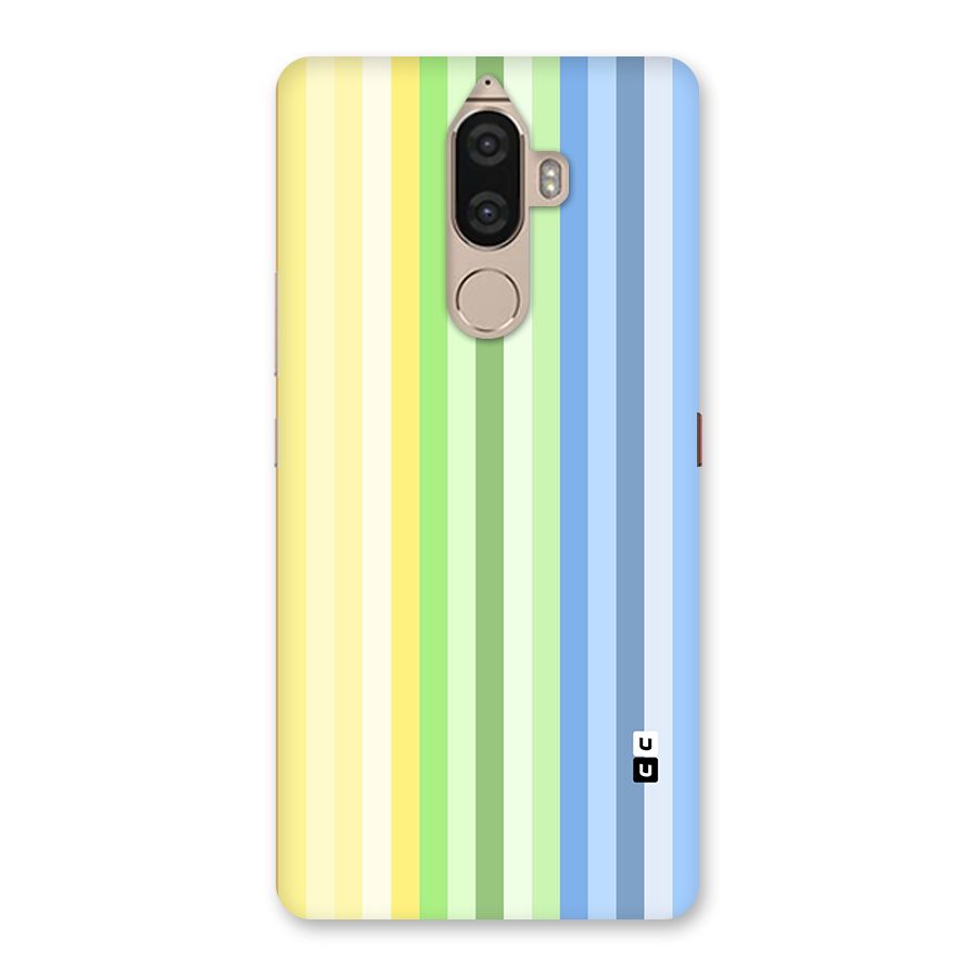 Minimal Pastel Shades Stripes Back Case for Lenovo K8 Note