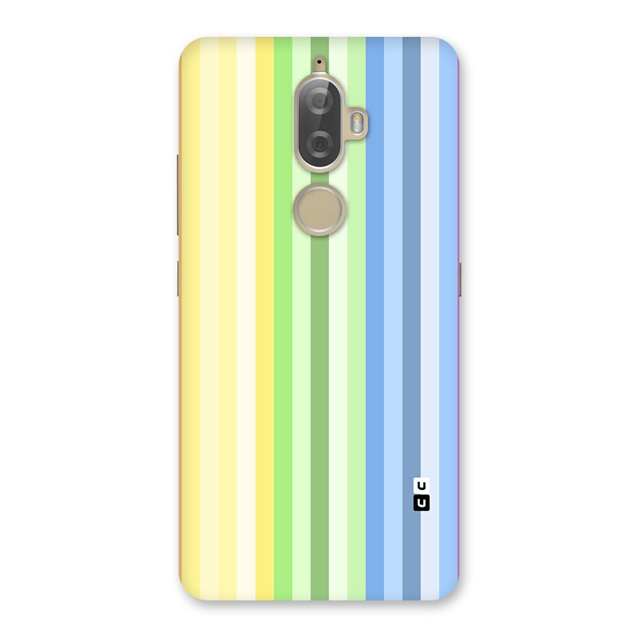 Minimal Pastel Shades Stripes Back Case for Lenovo K8 Plus