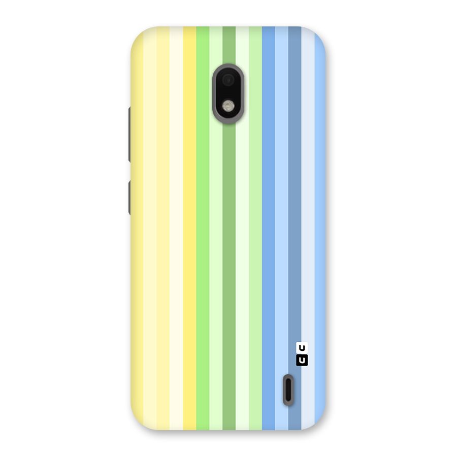 Minimal Pastel Shades Stripes Back Case for Nokia 2.2
