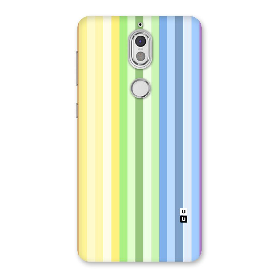 Minimal Pastel Shades Stripes Back Case for Nokia 7