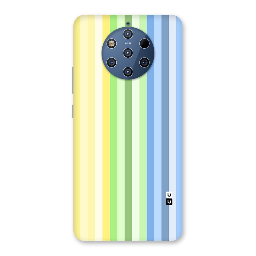Minimal Pastel Shades Stripes Back Case for Nokia 9 PureView