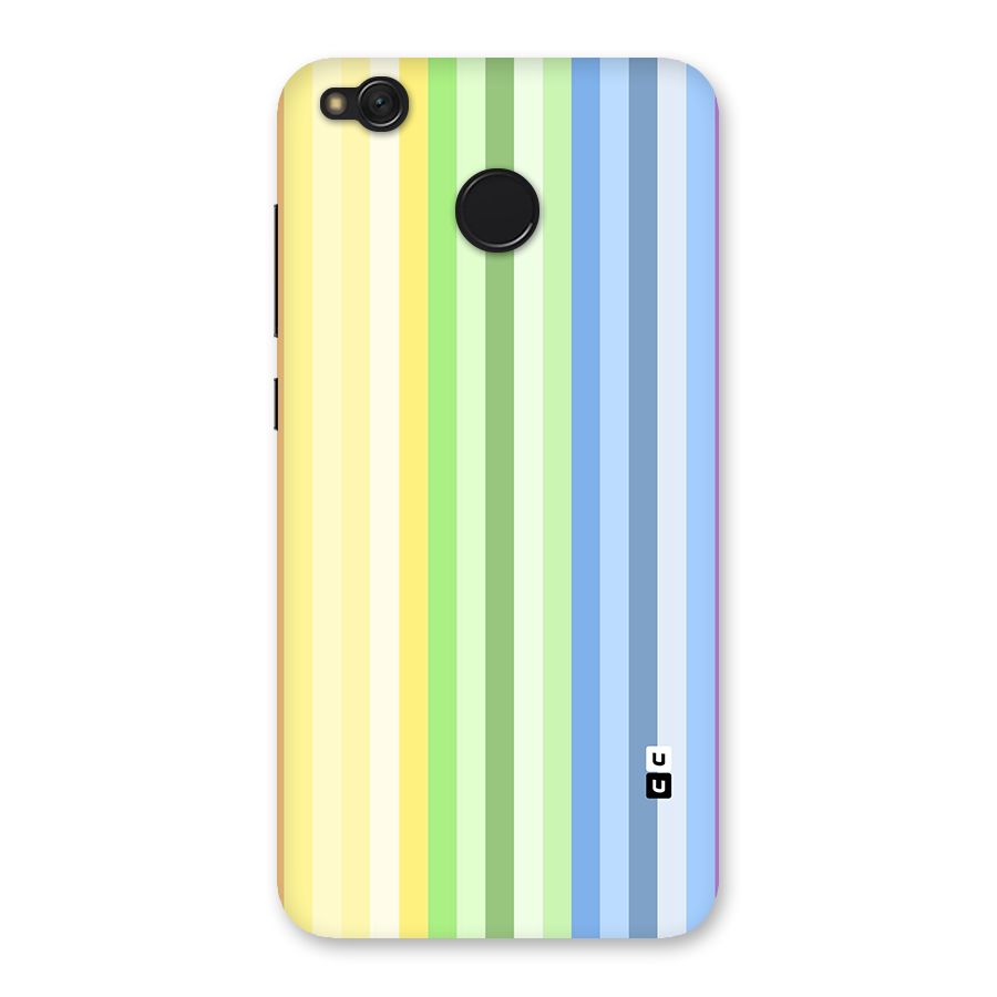 Minimal Pastel Shades Stripes Back Case for Redmi 4