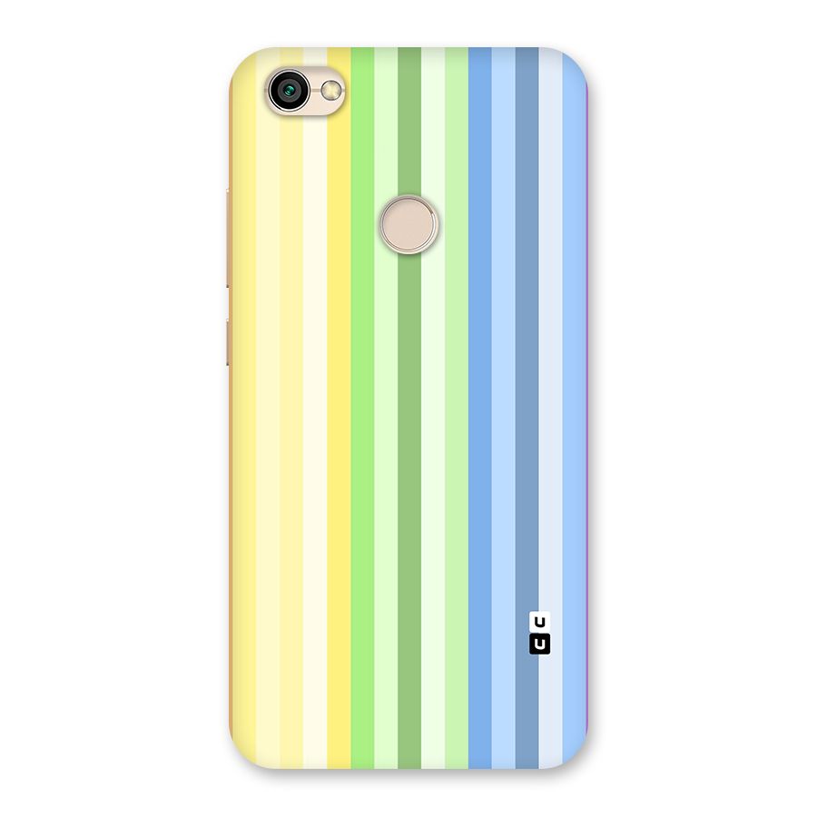 Minimal Pastel Shades Stripes Back Case for Redmi Y1 2017