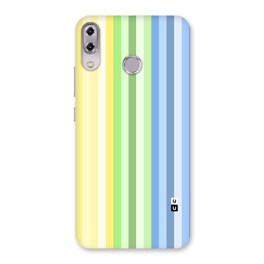 Minimal Pastel Shades Stripes Back Case for Zenfone 5Z