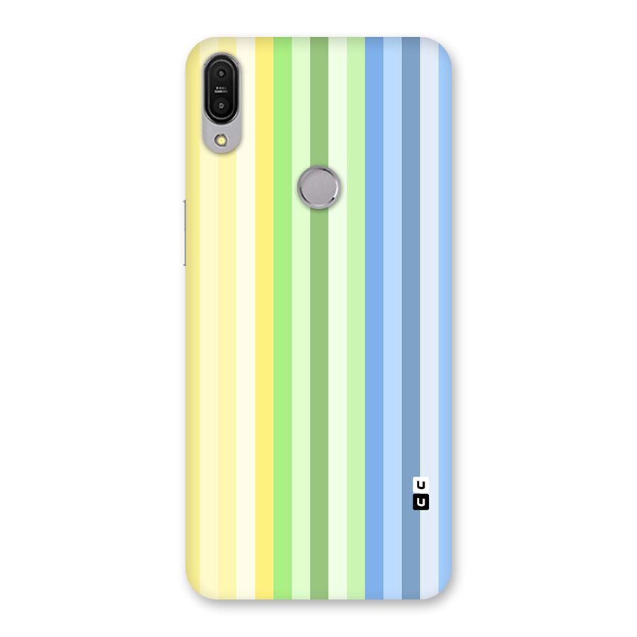 Minimal Pastel Shades Stripes Back Case for Zenfone Max Pro M1