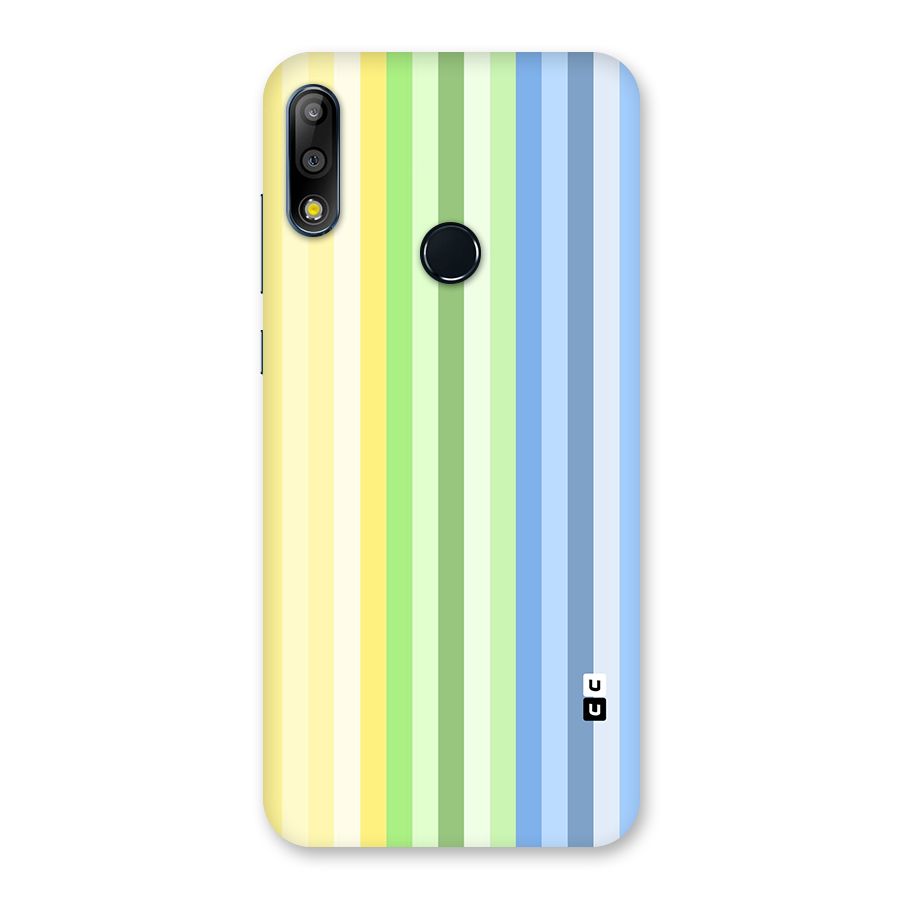 Minimal Pastel Shades Stripes Back Case for Zenfone Max Pro M2
