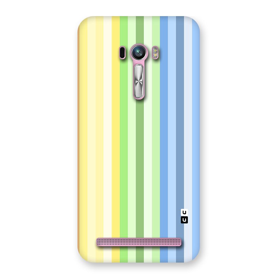 Minimal Pastel Shades Stripes Back Case for Zenfone Selfie