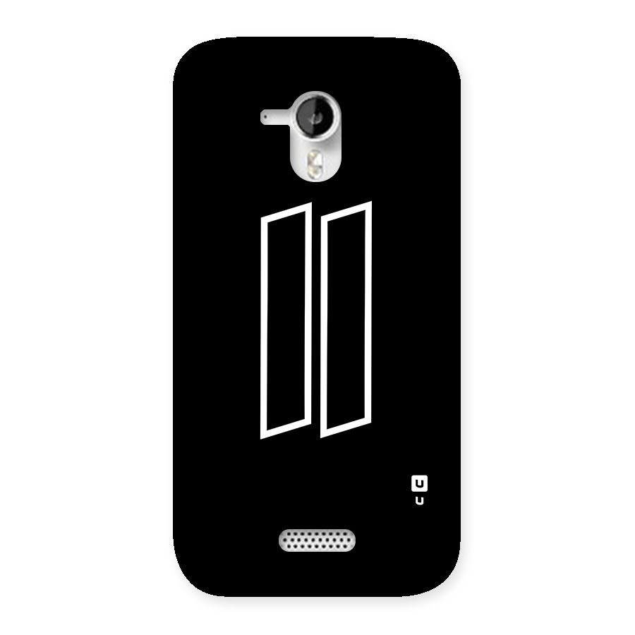 Minimal Slant Rectangles Back Case for Canvas HD A116