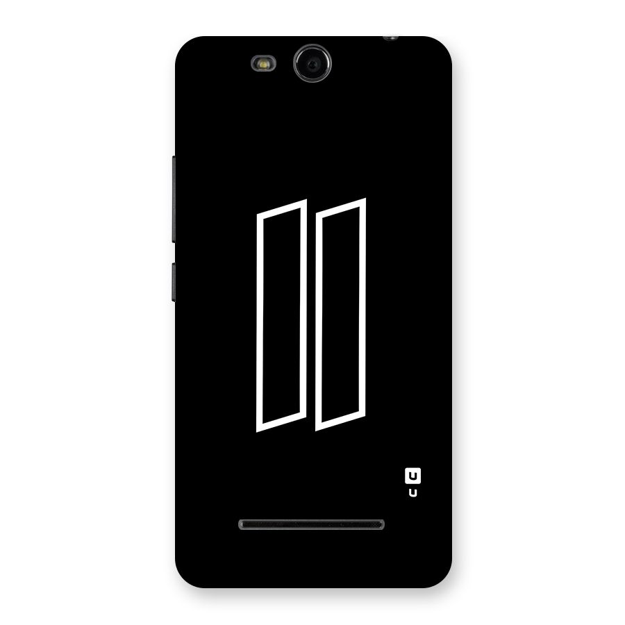 Minimal Slant Rectangles Back Case for Canvas Juice 3 Q392