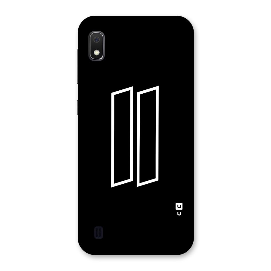 Minimal Slant Rectangles Back Case for Galaxy A10
