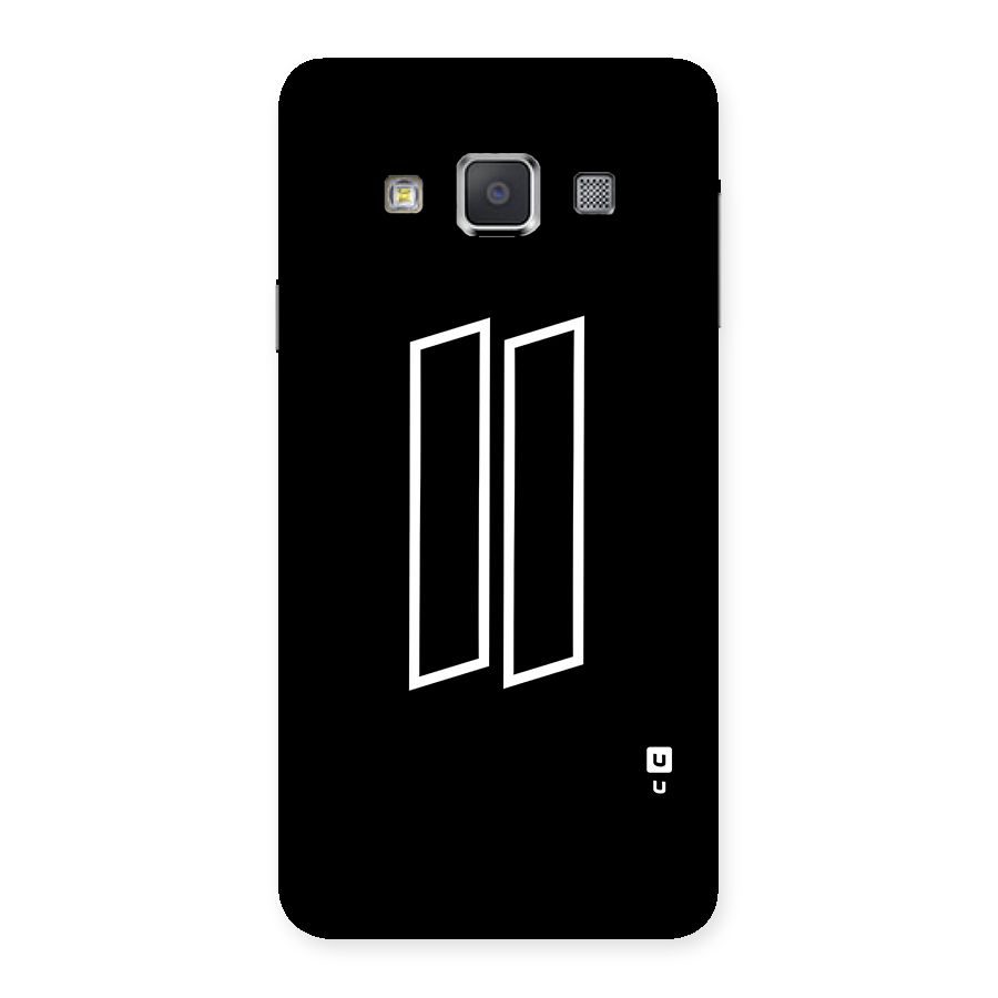 Minimal Slant Rectangles Back Case for Galaxy A3