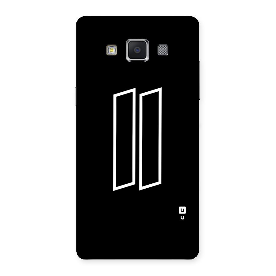 Minimal Slant Rectangles Back Case for Galaxy A5